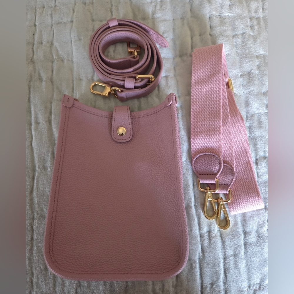 Dress Up Your Purse (DUYP) Florence crossbody bag, Dusty Pink